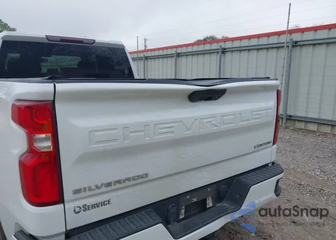 2020 Chevrolet Silverado 1500 2Wd Double Cab Standard Bed Custom из США, поврежденный, VIN 1GCRWBEK9LZ168070